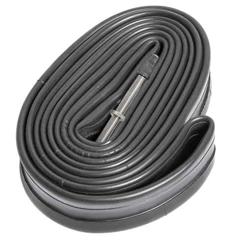 YUNSCM 2-PCS 700x25C/28C/30C/32C Bike Tubes FV48mm Presta Valve Premium Butyl Rubber 700C Bicycle Tubes Compatible with 700 x 25C 700x26C 700x28C 700x30C 700x32C Bike Tire Tubes (G-276)