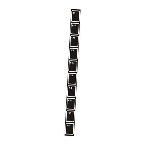rockible Agility Ladder Mat Speed Ladder Fitness Exercise Sports Home Gym Footwork Trainer Improve Speed Coordination Skill, 450cmx34cm