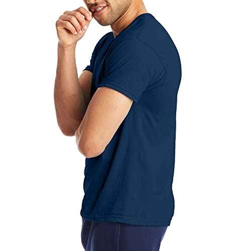 Hanes Mens X-Temp Performance T-Shirt Pack, Cotton Blend Moisture-Wicking Tees for Men, 2-Pack