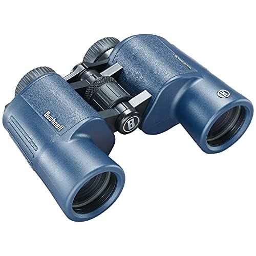 Bushnell H2O 8x42mm Binoculars, Waterproof and Fogproof Binoculars for Boating, Hiking, and Camping