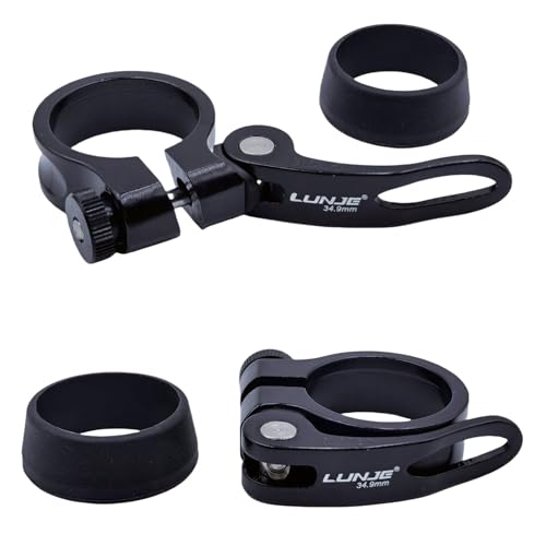 Bike Seat Post Clamp Quick Release Aluminium Alloy 28.6mm 31.8mm 34.9mm - 31.8mm Variation