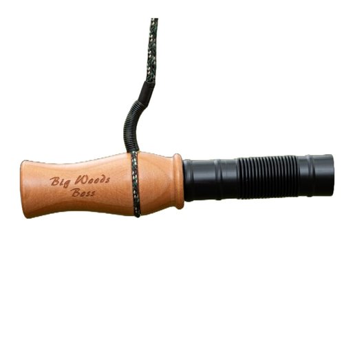 KLUK Custom Calls Big Woods Boss Grunt Tube – Cherry Wood Deer Call with Adjustable Tone for Realistic Buck Grunts, Doe Bleats & Fawn Sounds