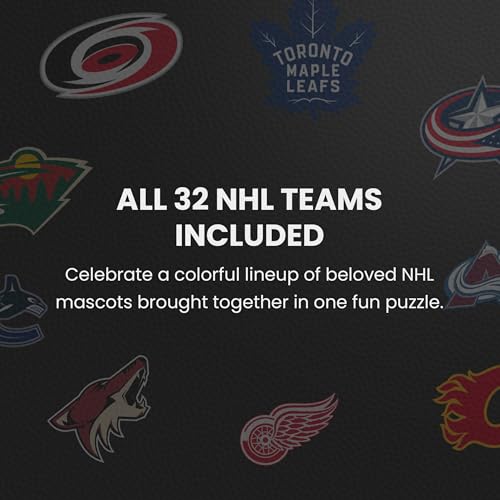 MasterPieces 100-Piece NHL Mascot Sports Puzzle for Kids - 14x19 Inches - Variation of This Listing