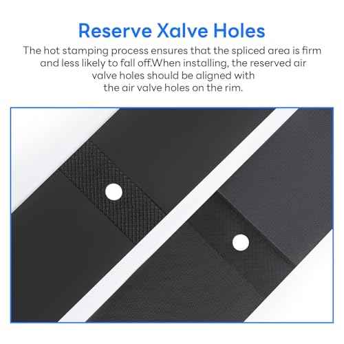 YunSCM 2-Pcs 20 x 4 Fat E-Bike Rim Strips Nylon Rim Tape Tire Liners Compatible with 20x4.0 E-Bike Electric Bike, Mountian Bicycle Bike Fat Tires