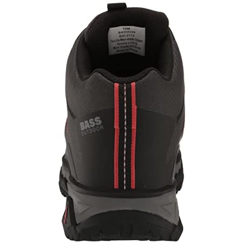 BASS OUTDOOR Men's Peak Webbing Hiker M Ankle Boot