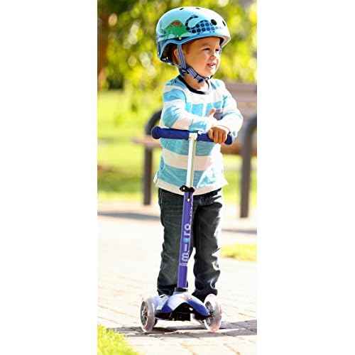 Micro Kickboard - Mini Deluxe - Three Wheeled, Lean-to-Steer Swiss-Designed Micro Scooter