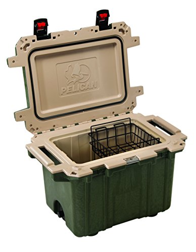 Pelican Elite Cooler Wire Basket Grey 50/70 Quart Large Food Bait Organizer