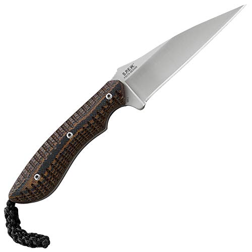 CRKT S.P.E.W. Fixed Blade Knife Satin Blade G10 Handle with Sheath - Green