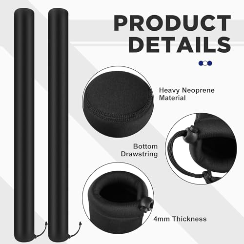 59 Inch Boat Trailer Guide Pole Cover Neoprene Protective Cover - Pair