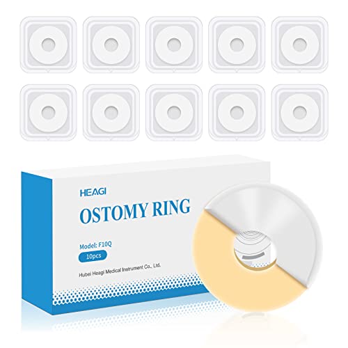 Ostomy Barrier Ring 10PCS Thick 4mm Moldable Hydrocolloid 48mm - Variation of THIS Listing