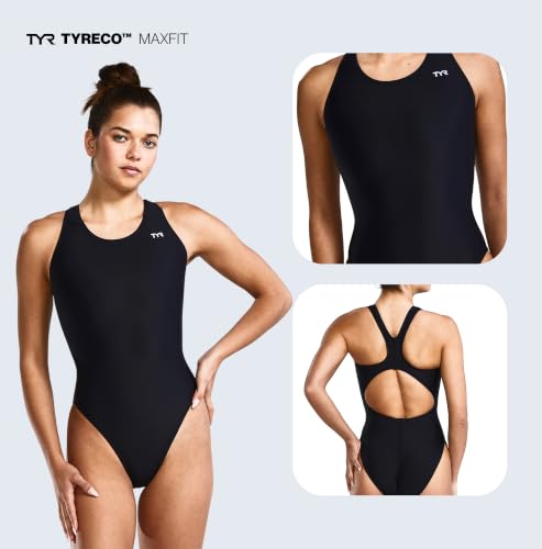 TYR Maxfit Solid Swimsuit - Navy / 32 - Women's One-Piece Swimwear