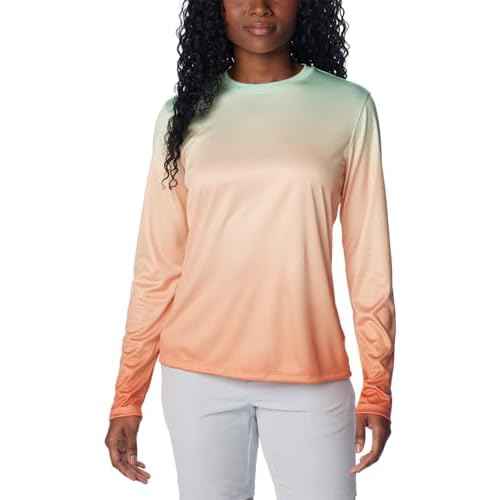 Columbia Women's Standard Tidal Tee PFG Palm Rise