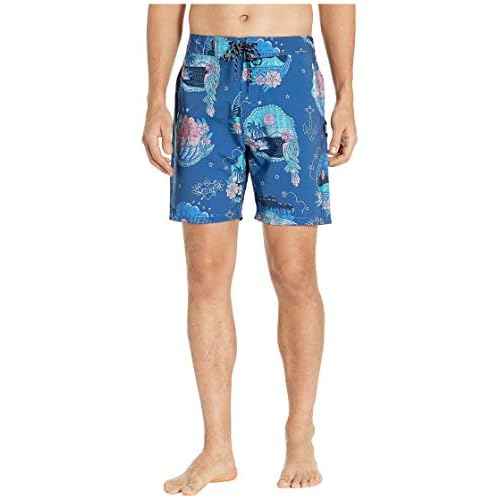 Hurley 18" Phantom Tropic Flash Boardshorts Mystic Navy 38