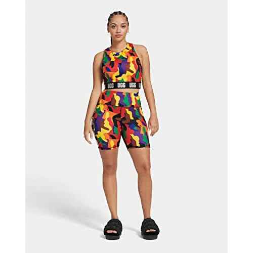 UGG Women's Hayleigh Logo Bike Short Pride Shorts