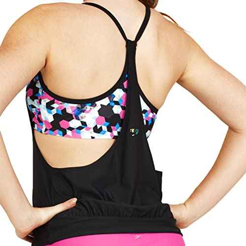 Speedo Women's Swimsuit Top Tankini Blouson