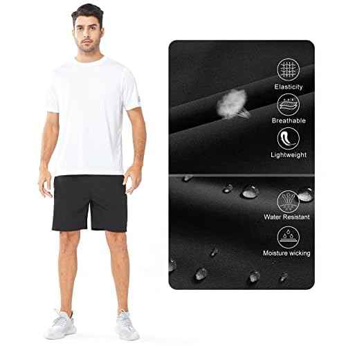 NORTHYARD Men's Athletic Running Shorts Quick Dry Workout Shorts Lightweight Sports Gym Basketball 7"/ 9"/ 5" Tennis Hiking