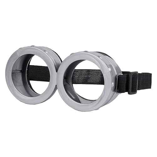 Halloween Costume Accessories for Adults Couples Adjustable Steampunk Cartoon Goggles for Halloween Cosplay Parties
