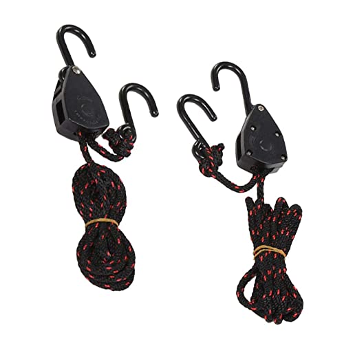6Ft Heavy Duty Adjustable Rope Tie Down Hanger Rope Set - 4 Pieces