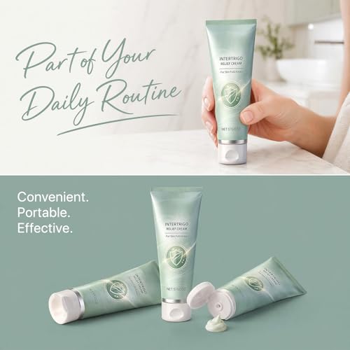 Anti-Chafing Skin Care Cream for Friction Areas - Lightweight Moisturizer for Men & Women