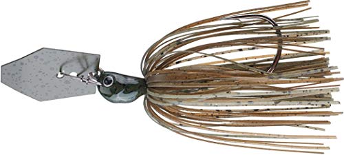 Z-Man CBJH 3/8 Oz ChatterBait Jack Hammer Multi Green Pumpkin Fishing Lure