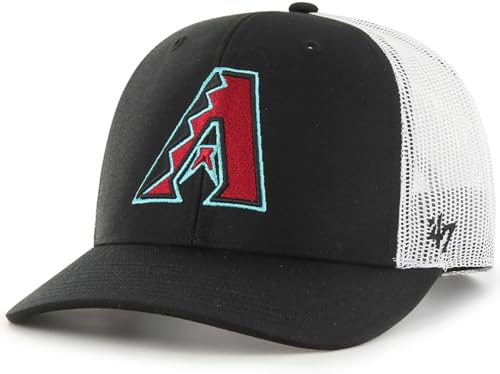 MLB Trucker Snapback Hat - Adjustable Baseball Cap for Adults