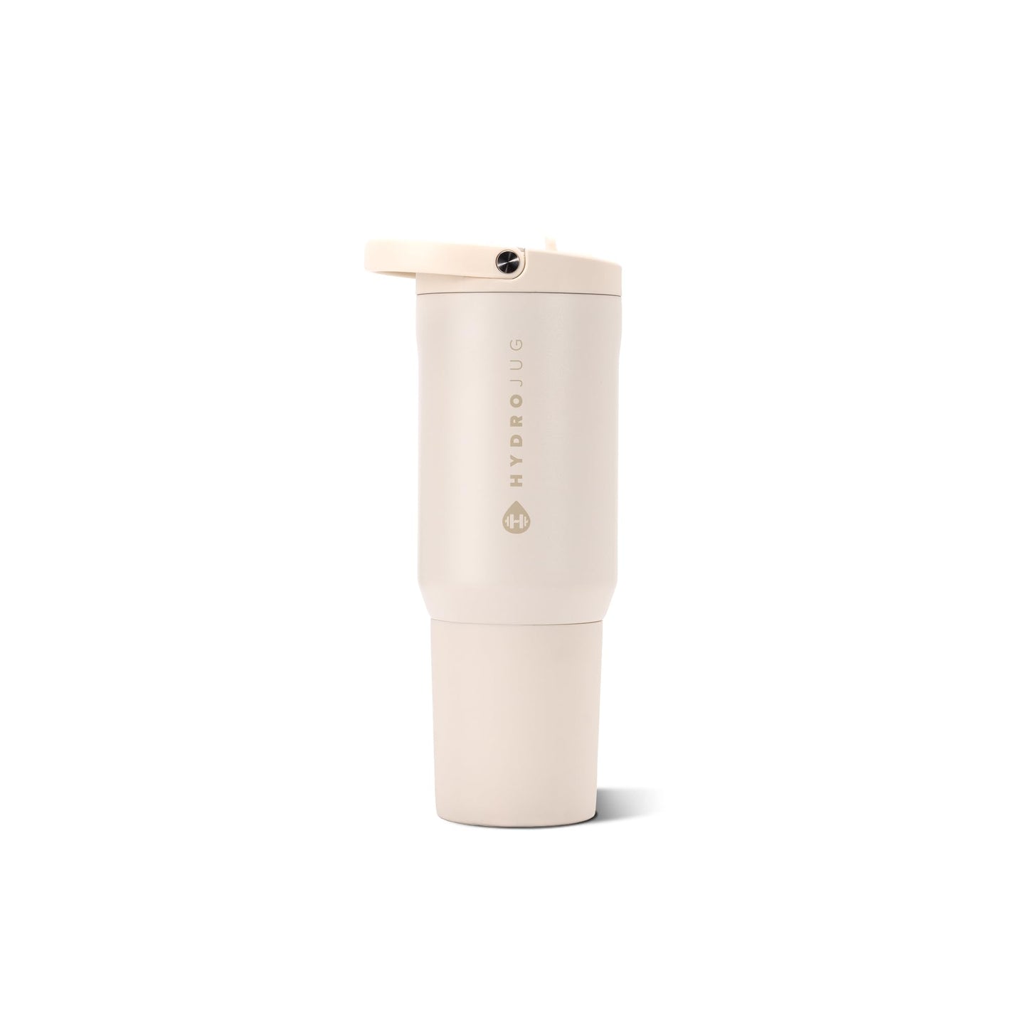 HydroJug Sport 20 oz Insulated Stainless Steel Water Bottle, Cream