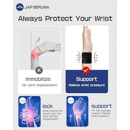 Wrist Brace for TFCC Tear Recovery - Adjustable Wrist Support for Repetitive Use Injury & Stabilizer, Pinky & Ulnar Sided Pain