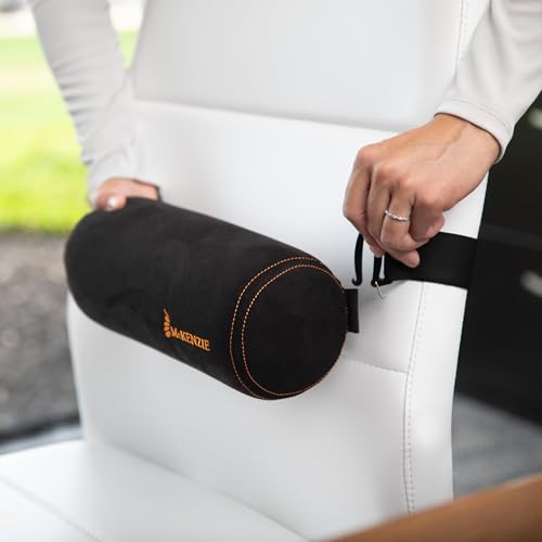 Lumbar Support Pillow - 11” Length x 4¾” Diameter - Supports Back & Posture