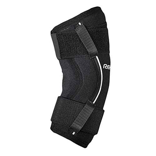 Rehband X-RX Elbow Support, 1 piece, elbow compression 7mm neoprene, weighltifting workout, Colour:Black, Size:Medium, Side:Right