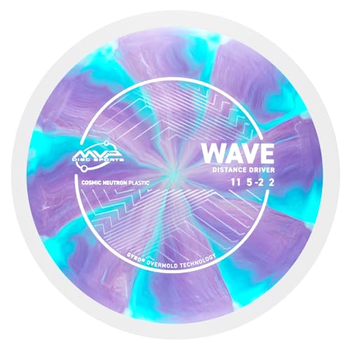 Disc Golf Distance Driver MVP Cosmic Neutron Wave 170-175g - Colors Vary