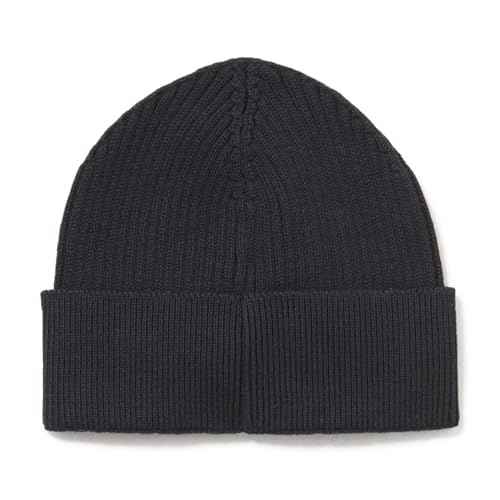 BOSS Men's Magico Ribbed Mixed Material Beanie
