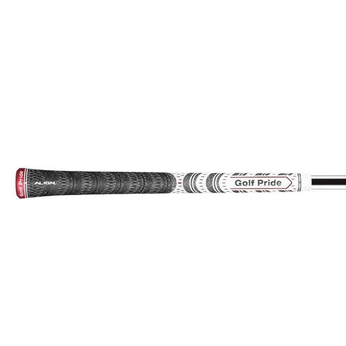 Golf Pride MCC ALIGN Golf Club Grip - All-Weather Hybrid Grip with Raised Ridge Technology for Men & Women - Brushed Cotton Cord & Pebbled Texture - Midsize