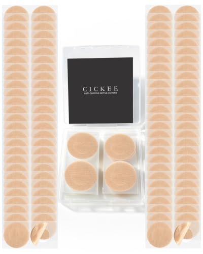 CICKEE Beige Running Nipple Covers 120PCS Anti-Chafing Men’s Protective Cover