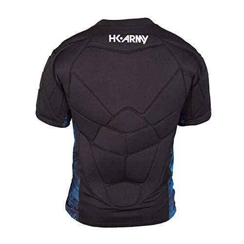 HK Army Crash Chest Protector - High-Impact Protective Gear for Paintball & Airsoft - Lightweight Safety Armor Vest - Black, Size XS/S