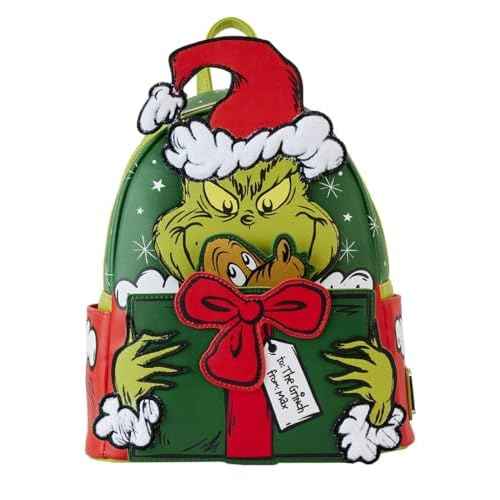 Loungefly Dr. Seuss' How the Grinch Stole Christmas! Santa Cosplay Mini Backpack