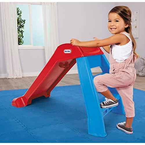 Little Tikes First Slide for Kids, Easy Set Up for Indoor Outdoor, Easy to Store, for Toddlers Ages 18 Months - 6 years