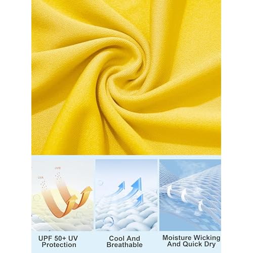 MAGCOMSEN Women Workout Short Sleeve Tops UPF 50+ Sun T Shirt Quick Dry Moisture Wicking Shirts for Yoga Running Hiking
