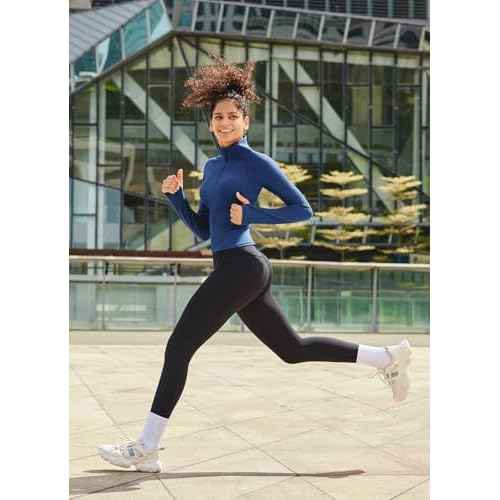 baleaf Women's Fleece Lined Leggings Water Resistant Thermal Winter Warm Tights High Waisted with Pockets Running Gear