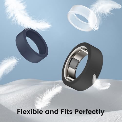 10 Pack Silicone Ring Covers for Oura Ring Gen 4 and 3 - Multi Color, Size S (6/7/8/9/10)