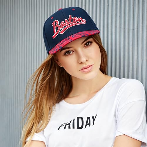 Vintage Embroidered Baseball Cap - Adjustable Snapback Trucker Hat for Men & Women