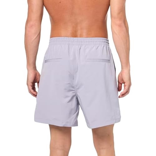 HUGO Men's Relaxed Fit Small Logo Smooth Shorts