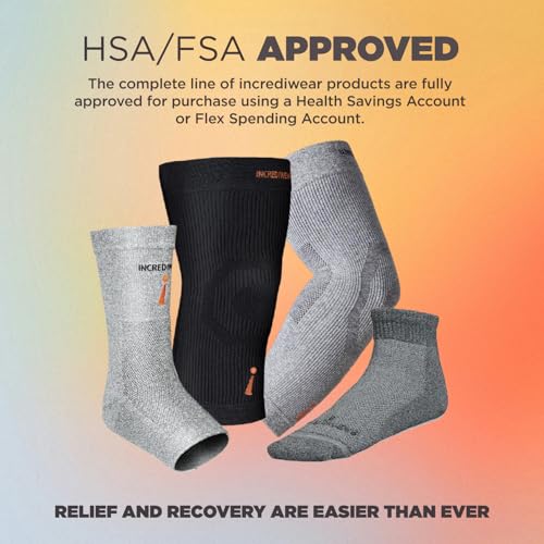 Infrared Elbow Brace Support - Medium Grey for Joint Pain Relief