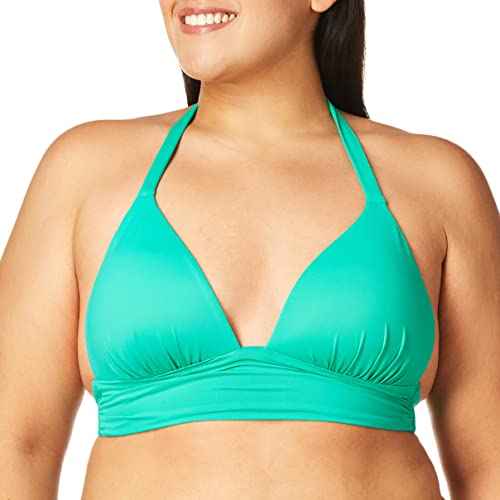 La Blanca Women's Standard Island Goddess Halter Bikini Swimsuit Top
