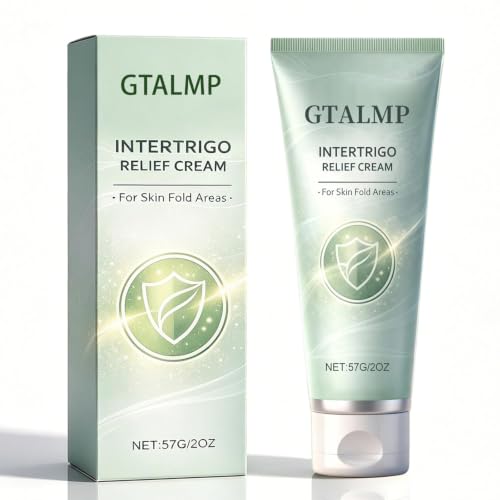Intertrigo Relief Cream 1pc with Zinc Oxide & Undecylenic Acid for Sensitive Skin