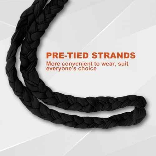 2 Pcs Satin Lined Turban Silky Head Wraps for Men with Long Twist Straps, Halo Turban Mens Turban Head Scarf for Hair