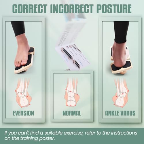 Ankle Strengthener Balance Board for Injury Rehab & Fitness