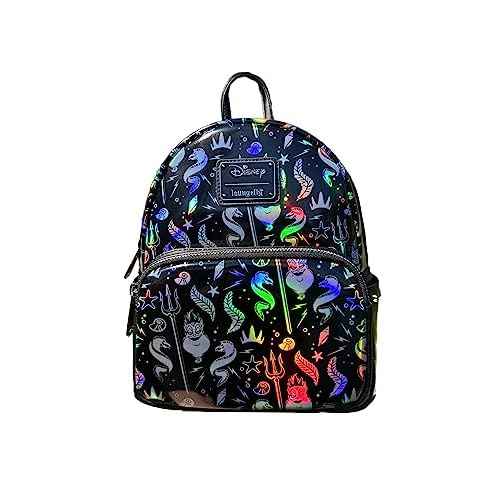 Loungefly Little Mermaid Iridescent Ursula AOP Mini Backpack Toyz N Fun Exclusive