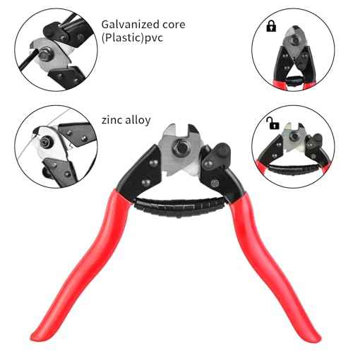 MuHize Bike Brake Cable Kit - Upgraded 87 PCS Brake Lines Contain Stainless Steel Wire Cutter & Shifter Cables with Housing for Mountain/Road Bikes