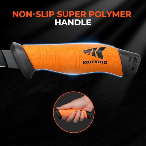 9-Inch Fillet Knife with Protective Sheath - Razor Sharp Stainless Steel