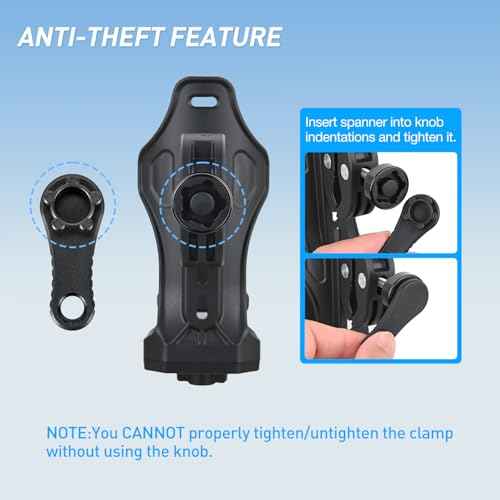 Frokom Motorcycle ATV Cup Holder, Universal Water Bottle Holder with 0.5¡±- 1.57¡± Metal Clamp, Upgraded Drink Holder for Motorcycle Bike Baby Stroller Wheelchair Golf Push Cart Marine Boat Tractor
